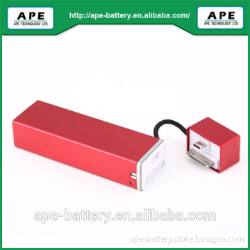 2AHigh capacity Battery bank for iPhone / iPad / iPod, Tablet PC ASUS Blackberry mobile phones, PDA,PSP and so on